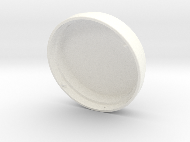 Locking drive cap in White Processed Versatile Plastic