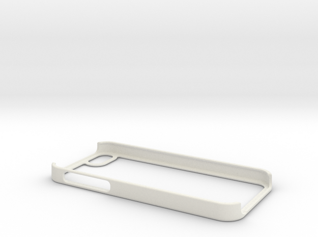 Iphone 5 & 5S Case Strong Secure fit tested in White Natural Versatile Plastic