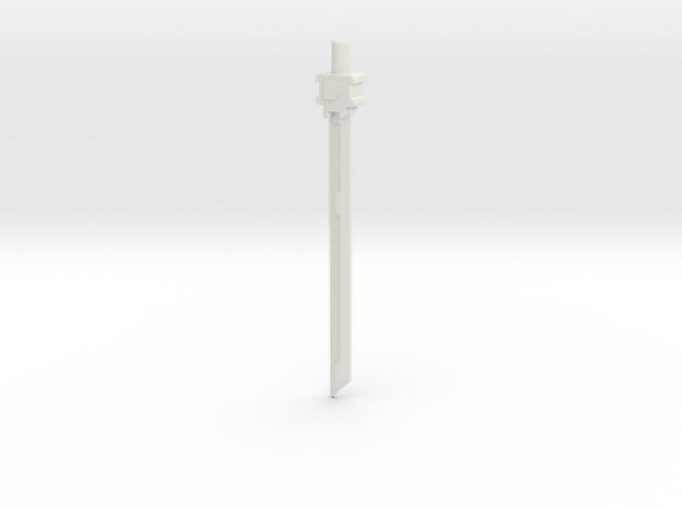 Kreo Kreon Prime Sword in White Natural Versatile Plastic