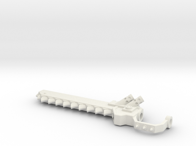 Chain Sword 6th Thinner Hollow in White Natural Versatile Plastic