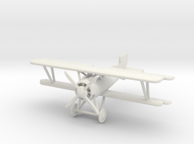 SSW D.III 1:144th Scale in White Natural Versatile Plastic