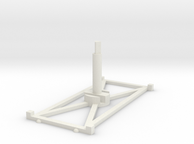 Stand Long x1 3.0 in White Natural Versatile Plastic
