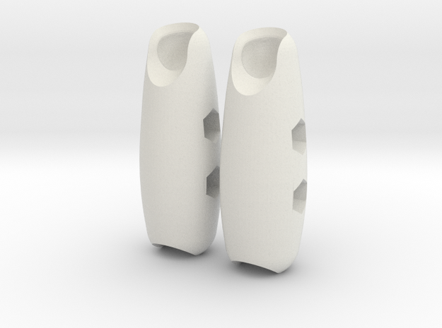 Bulky Forearms for ModiBot in White Natural Versatile Plastic