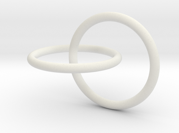 Rings in White Natural Versatile Plastic