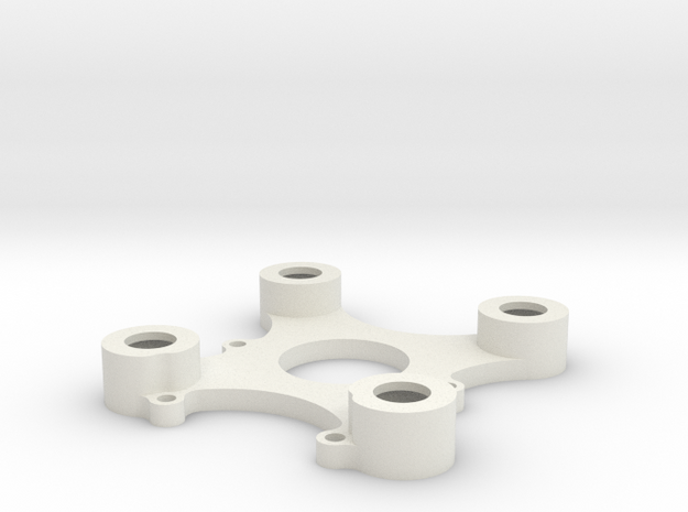 DJI Zenmuse H3-3D Mod (20mm nach vorne) Top Plate in White Natural Versatile Plastic