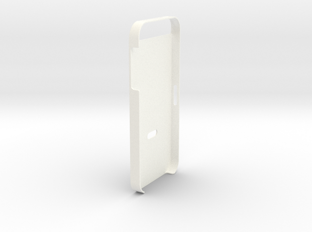 iPhone 5 Sim Release Cover in White Processed Versatile Plastic