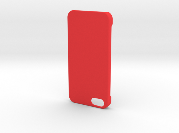 IPhone 5 / 5S Case in Red Processed Versatile Plastic