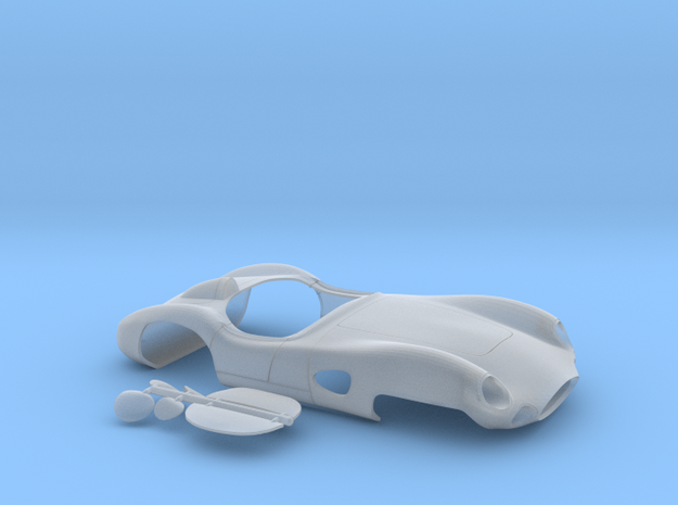 1 32 Modified Aston Martin For Slot Car Use in Tan Fine Detail Plastic