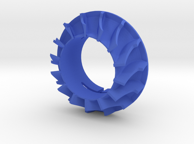 RC turbo Blower Turbine de refroidissement in Blue Processed Versatile Plastic