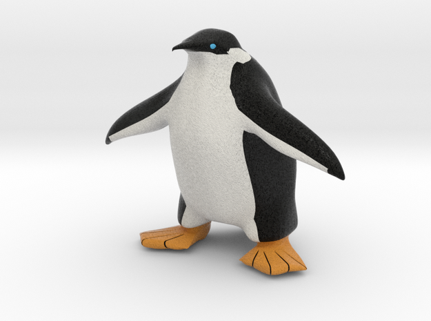 Tux the Penguin in Full Color Sandstone