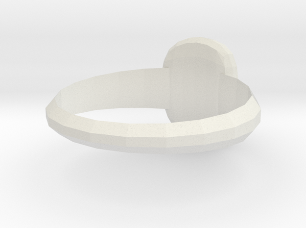 Medici Family Ring3 in White Natural Versatile Plastic