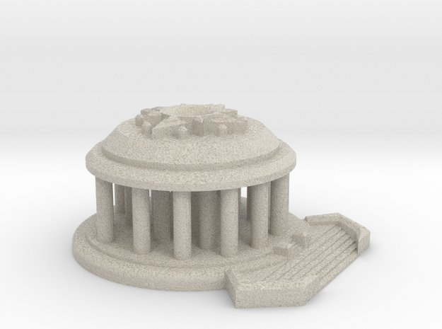 Temple of the Sun Display Piece Small in Natural Sandstone