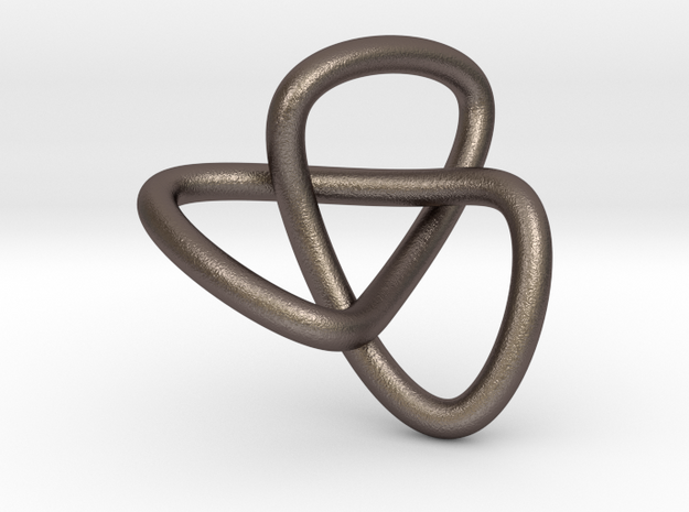 knot simplex in Polished Bronzed Silver Steel