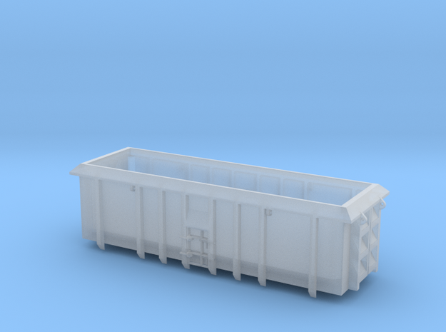 ASW Scrap Wagon PO-022a-d for N Gauge 1:148 in Tan Fine Detail Plastic