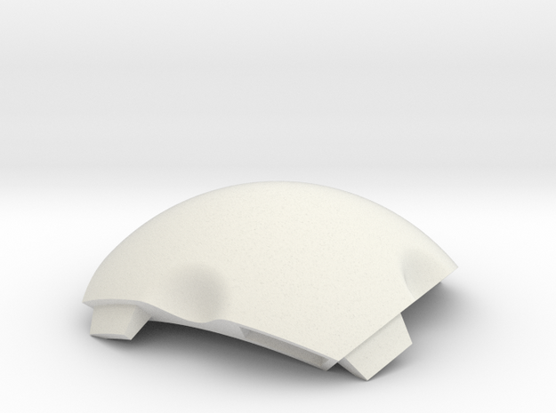 NSphere Micro (tile type:4) in White Natural Versatile Plastic