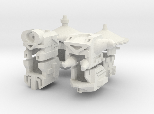 Original Robohelmets 1-6 in White Natural Versatile Plastic