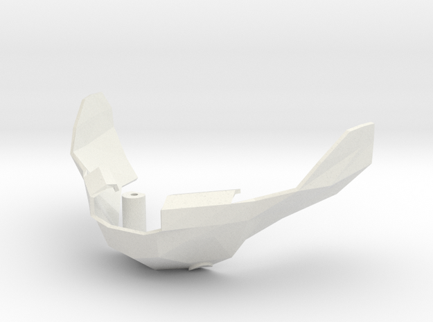 Underskull JAW in White Natural Versatile Plastic
