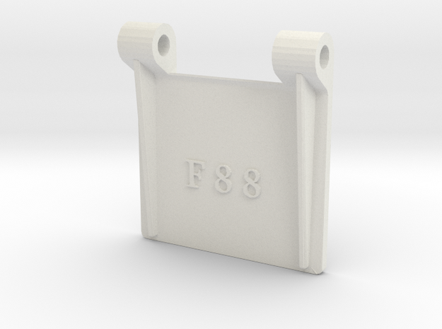 F88 - 1-8th Scale in White Natural Versatile Plastic
