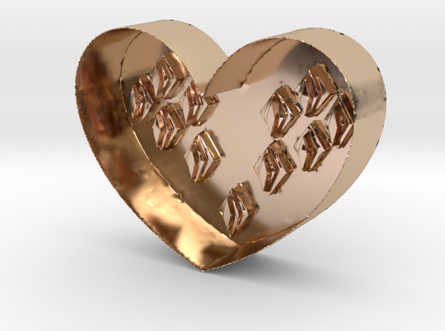 Heart in 14k Rose Gold