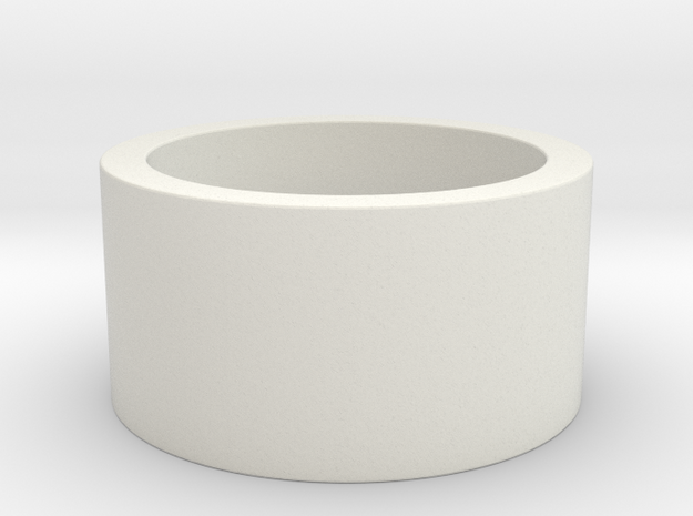 Dream Ring Size 7 in White Natural Versatile Plastic