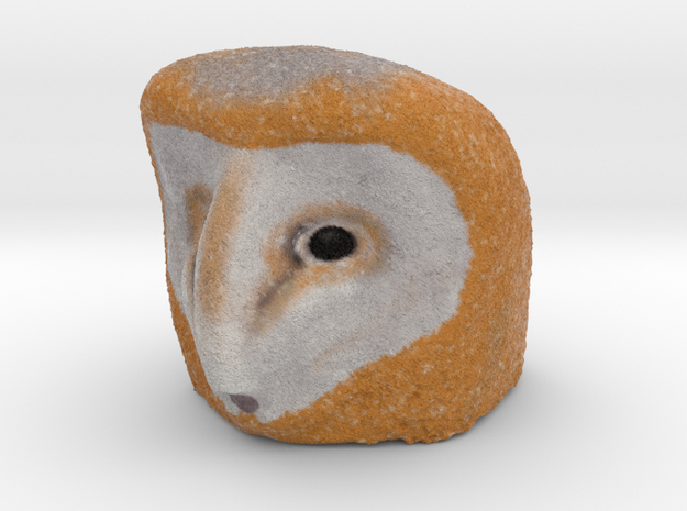 Owl (coloured) in Full Color Sandstone
