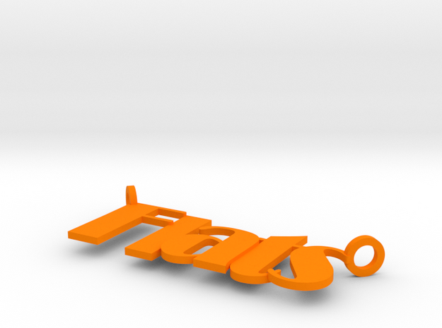Flats in Orange Processed Versatile Plastic