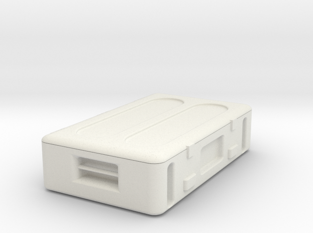 Ammo Crate in White Natural Versatile Plastic