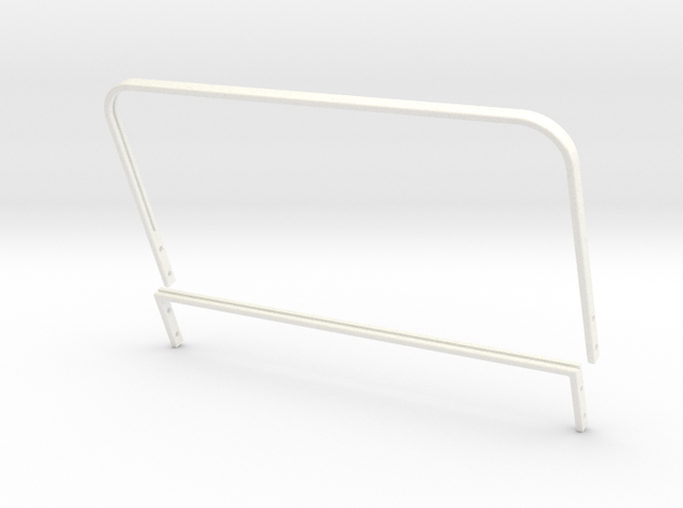 SR40011 Beach Buggy Windsceen Frame in White Processed Versatile Plastic