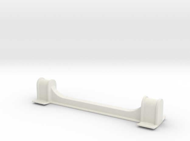 BK1002 Front Dropout Spacer in White Natural Versatile Plastic