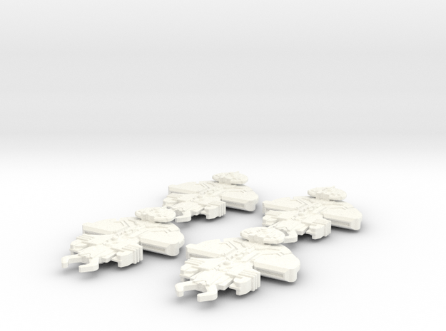Jotrell Fleet in White Processed Versatile Plastic