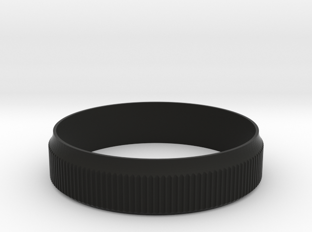 Fuji X100 / X100S / X100T Focus Ring Sleeve in Black Natural Versatile Plastic