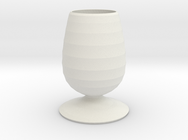 greedy smurf vase  in White Natural Versatile Plastic