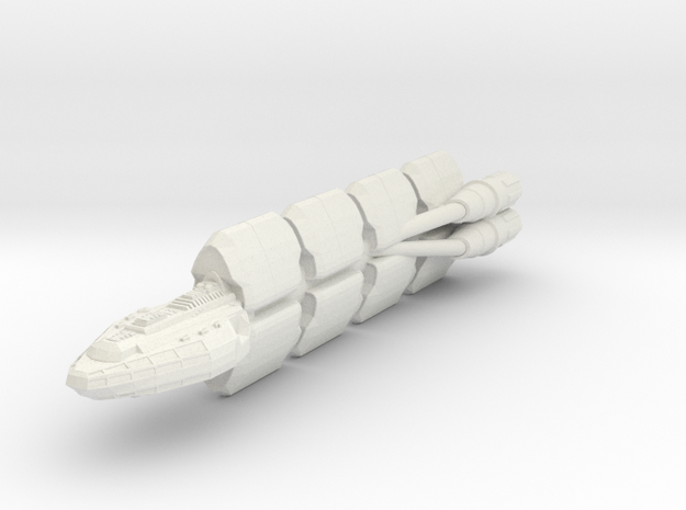 StarFreighter A in White Natural Versatile Plastic