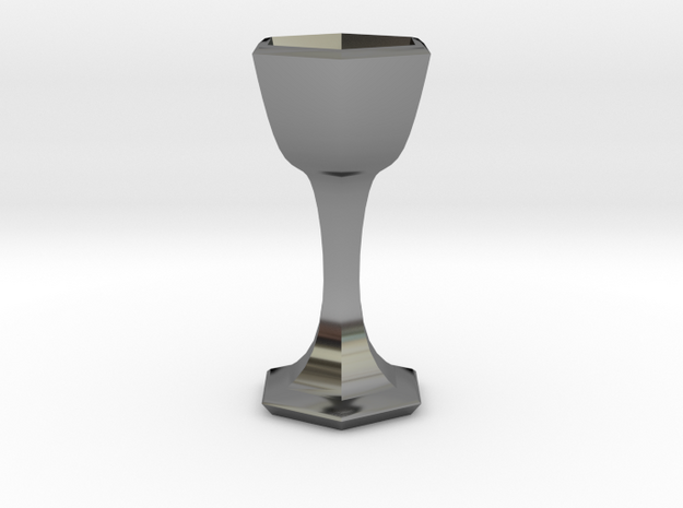 citrus glauca chalice in Fine Detail Polished Silver