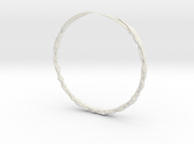 Lin Bracelet in White Natural Versatile Plastic