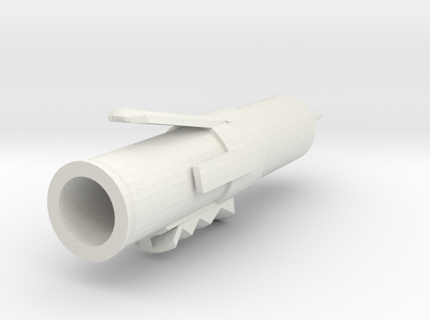Injector in White Natural Versatile Plastic