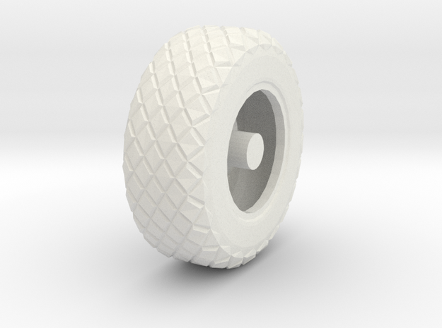 XR311 wheel in 1:56 in White Natural Versatile Plastic