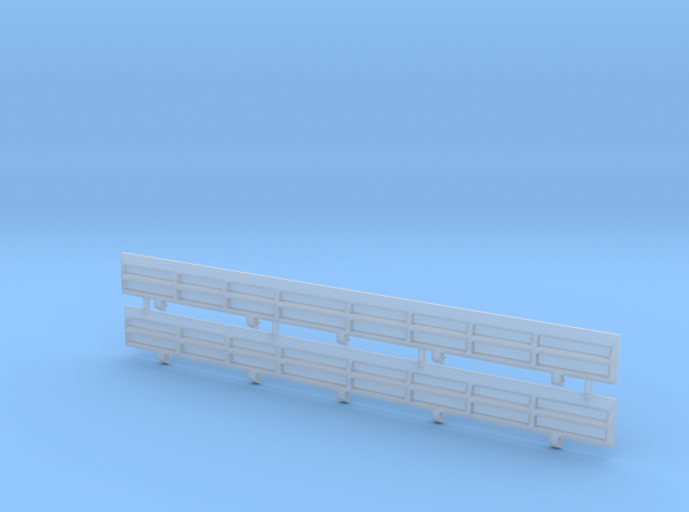 HO Scale Amtrak Style Difco Side Panels in Smooth Fine Detail Plastic