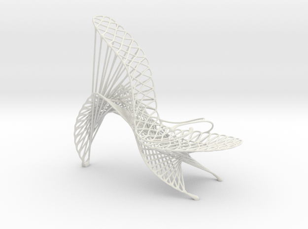 Marla Marchant #3DPS in White Natural Versatile Plastic