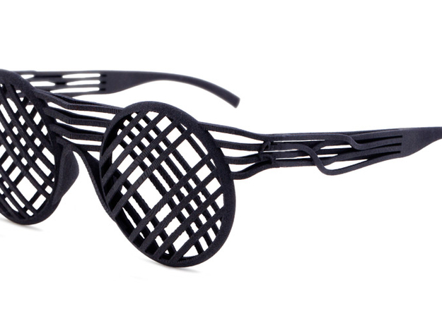 SOS - Eyewear in Black Natural Versatile Plastic