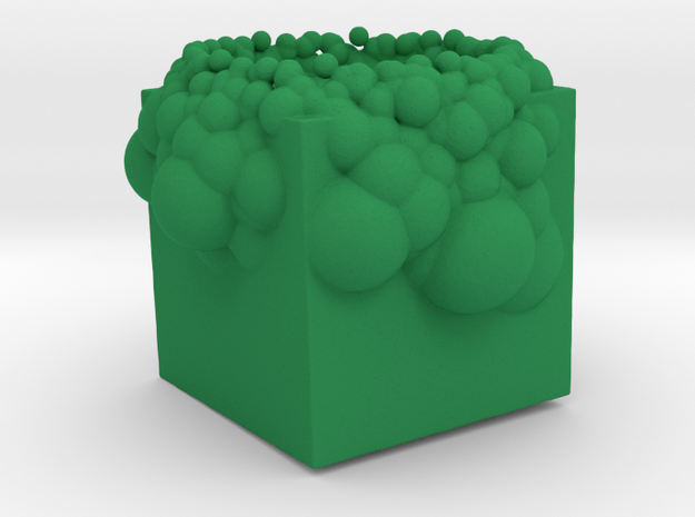 Incendia Ex Cube Balls in Green Processed Versatile Plastic