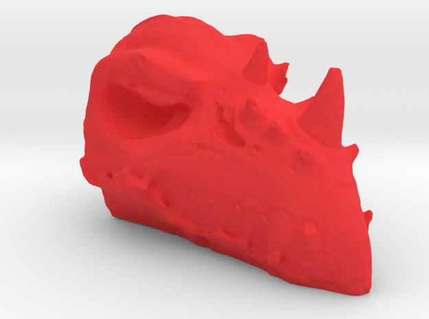 Bashersaurus  in Red Processed Versatile Plastic