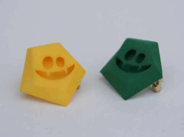 $5 Giving Pins : Vampire Bites in Green Processed Versatile Plastic
