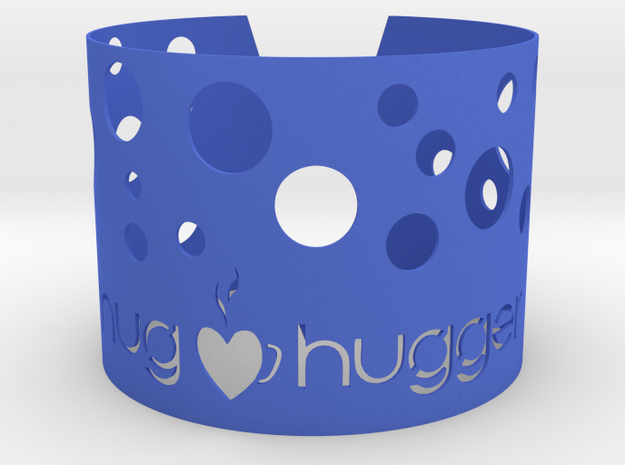 Mughuggerwrapper2014withHoles in Blue Processed Versatile Plastic
