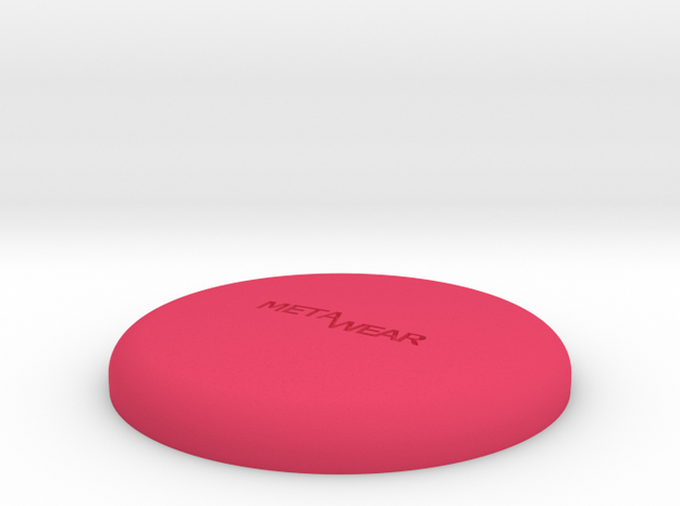 MetaWear Round Upper 914 in Pink Processed Versatile Plastic