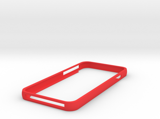 Iphone 6 Minimalist Case in Red Processed Versatile Plastic