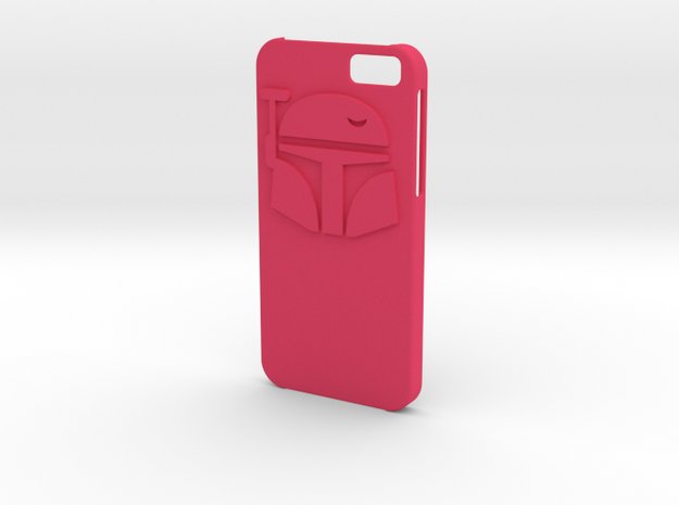 Iphone6 Bounty Hunter case in Pink Processed Versatile Plastic