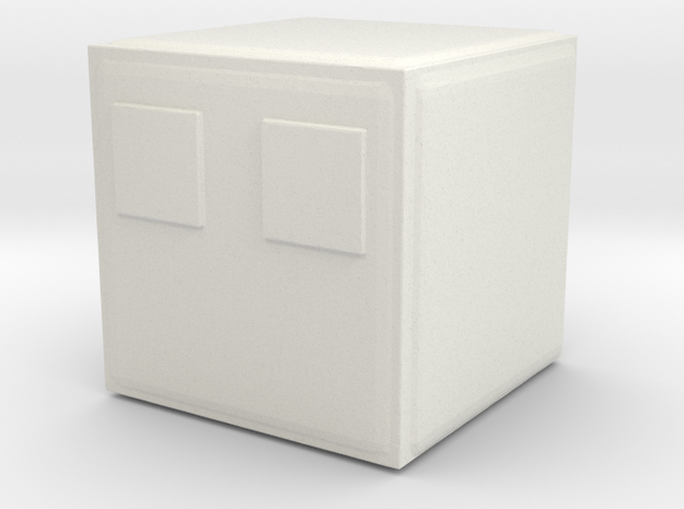 Minecraft Magmacube Small in White Natural Versatile Plastic