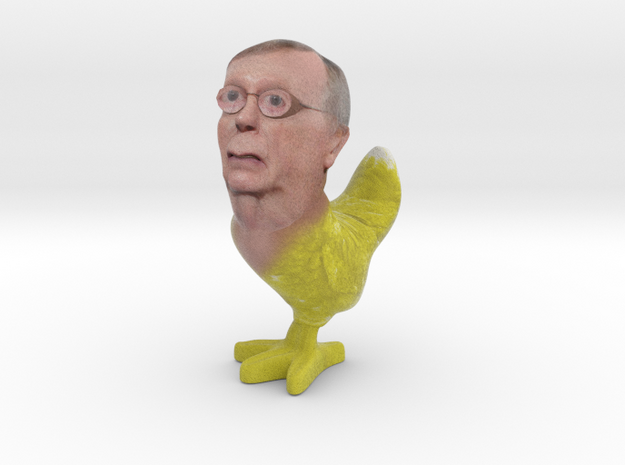 Mitch McChicken the Mitch McConnell Inactionfigure in Full Color Sandstone
