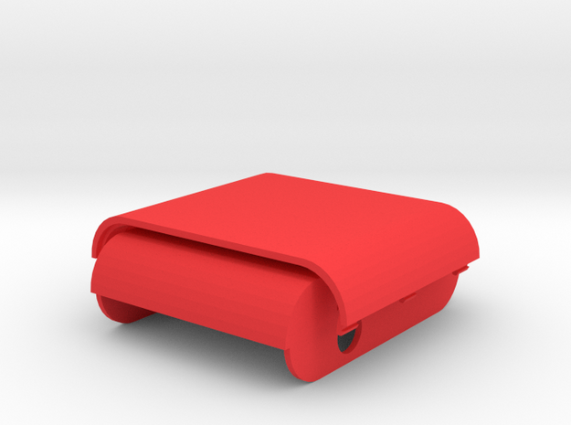 Box Pannel in Red Processed Versatile Plastic
